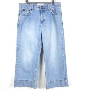 Tommy Hilfiger Stovepipe Crop Jeans 8 Denim Blue